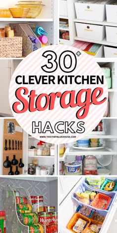 the top 50 clever kitchen storage hacks to keep your pantry organized and organized in