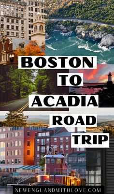 boston to acadia road trip