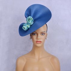 Hello!Welcome to our shop of  365daysCreations product information: Season:All Season Gender:Female Occasion:Party,Wedding,Melbourne cup,Kentucky Derby Material:PP straw,silk flowers With 1.2cm satin headband at the back Color:teal blue/light blue Tea Hats, Derby Hats Fascinators, Church Hat, Hat Fascinator, Satin Headband, Tea Party Hats, Melbourne Cup, Wedding Fascinators, Fascinator Hat