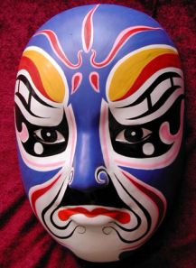 Japanese Theatre, Kabuki Mask, Art Masks