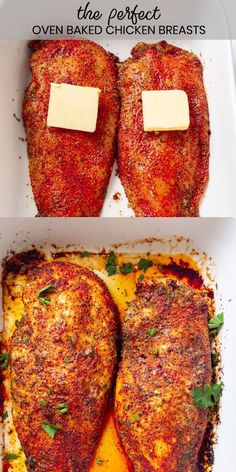 Oven Baked Chicken Breast, Diner Recept, Oven Baked Chicken, Baked Chicken Breast, Corn Dogs, Chicken Dishes Recipes, Baked Chicken Recipes, Poultry Recipes