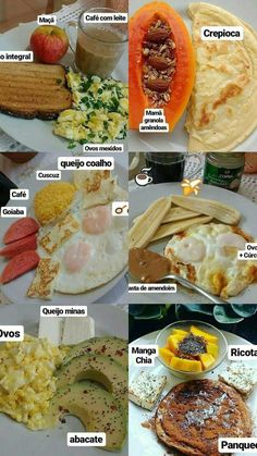 #saude #receita #bemestar Gym Food, Healthy Lifestyle Food, Clean Eating Tips, Clean Eating Diet, Food Obsession, Healthy Smoothies, Healthy Desserts, Fitness Diet, Workout Food