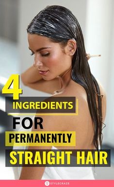 Straight Hair Tips, Permanent Straightening, Straightening Curly Hair, Natural Hair Care Routine, Straightening Natural Hair, Straighten Hair, Natural Straight Hair