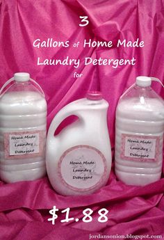 Home Made Cleaning Products, Home Made Laundry Detergent, Soap Jellies, Healthy Household, Laundry Diy, Toxic Household