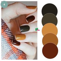 Unghie Sfumate, Fall Nail Trends, Fall Gel Nails, Nails Trends, Nail Art Designs Summer, Manicure Y Pedicure, Chic Nails, Nail Polishes, Best Acrylic Nails