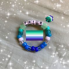 Canadian Currency, Pulseras Kandi, Diy Kandi Bracelets, Pony Bead Bracelets, Diy Kandi, Bracelet String, Kandi Kid, Pride Jewellery, Kandi Cuff