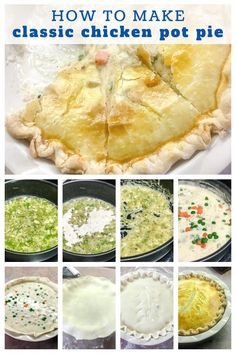 how to make classic chicken pot pie