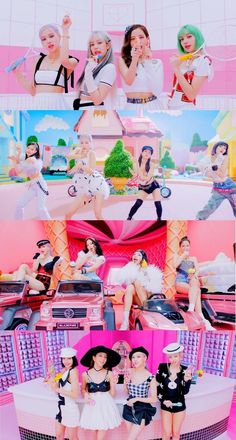 Blackpink Ice Cream Wallpaper, Blackpink Ice Cream, Blackpink Official, Blackpink Ice-cream, Ice Cream Wallpaper, Kpop Journal, Cream Wallpaper