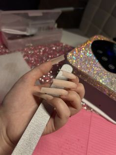 Cosmetology Tips, Nail Business, Tech Aesthetic, Tech Career, Big Mama, Future Job, Diy Acrylic Nails, Nail Room, Pink Aura