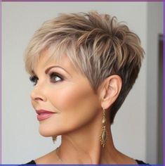 Fine Hair Cuts, Pixie Haircut Fine Hair, Short Hair Pixie Cuts, Short Hair Trends, Messy Short Hair