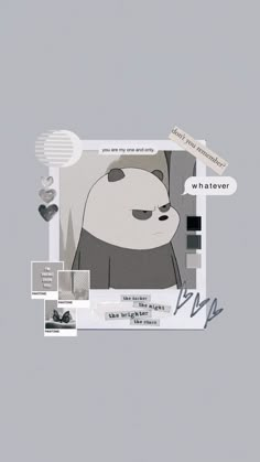 an image of a panda bear on a gray background