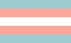 an image of a flag that looks like it is painted in pastel blue and pink