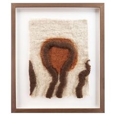 an image of a piece of art that looks like it is made out of wool