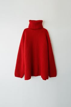 Red Sweater Outfit, Best Sweaters, Red Turtleneck Sweater, Turtleneck Sweaters, Oversized Turtleneck Sweater, Red Turtleneck, Come Soon, People Clothes