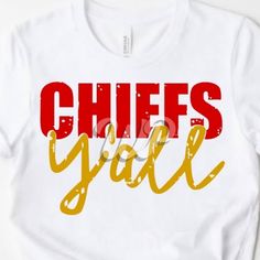 Comes On A 100% Gildan Cotton Tee In White, Black Or Gray. Cute Shirt To Add To Your T-Shirt Collection. Message Me For "White" Tee. Thank You! Game Day White Shirt With Text Print, White Game Day Shirt With Text Print, White Text Print Shirt For Game Day, Cheer Mom Shirts, Chiefs Shirts, The Chiefs, Cheer Mom, Cute Shirt, Shirt Collection