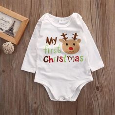 Multiple Sizes! My First Christmas Boy, Reindeer Applique, Circuit Maker, Baby 1st Christmas, Christmas Bodysuit, Christmas Vest, Christmas Onesie, Girls Christmas Outfits, Christmas Clothing