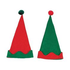 Get in the mood for the holiday season and get ready for gift giving with these felt Elf Hats! Perfect for your holiday photo booths and Christmas parties, these elf hats are sure to make some merry memories this season! 22" long with a jumbo pom-pom! 24" circ. Photo Booth Props Free, Felt Elf, Hats Christmas, Elf Hats, Holiday Photo Booth, Props Free, Christmas Program, Christmas Hats, Family Christmas Party