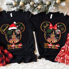 Disneyland Christmas Outfit, Christmas Family Vacation, Disney Family Shirt, Magic Kingdom Shirt, Family Shirts Disney, Family Disney Shirts Matching, Matching Christmas Family, Disney Family Shirts, Disney Couple Shirts