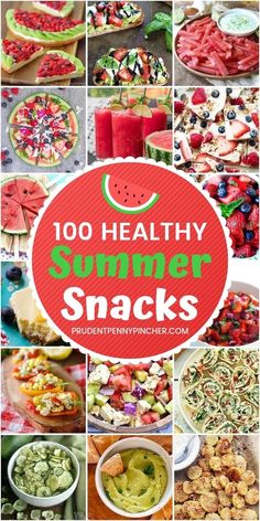 the top ten healthy summer snacks