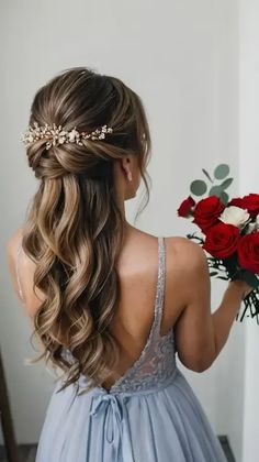 When you’re a bridesmaidyou want your hair to be as vibrant as the celebration you’re part ofWeddings are about lovelaughterand memories—and let’s face itthey’re also a chance to show off some amazing hairstylesWhether you have long hair that glistens in the sunmedium Cute Hairstyles For A Bridesmaid, Wedding Hairstyles Dark Brown Hair, Fancy Medium Length Hairstyles, Hairdo For Bridesmaid, Fall Bridesmaid Hairstyles, One Shoulder Bridesmaid Dress Hairstyles, Nails For Wedding The Bride, Long Curls Hairstyles, Wedding Hair For Bridesmaids