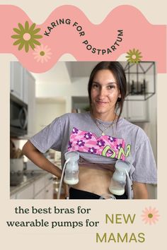 Find the ideal bra for your wearable pump with my expert guide! Learn which bras provide the best support and comfort for pumping moms. As a seasoned mom of five, I share my top picks and tips! New Mom Outfits, Hands Free Pumping Bra, Hands Free Pumping, Pumping Bras, Pumping Moms, Best Bras, Bra Types, Breast Pumps, Design Fabric