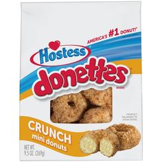 hostess donuts crunch mini doughnuts