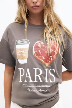 Vintage Parisian, Latin Quarter, Paris France, Paris, T-shirt, T Shirt, Clothes