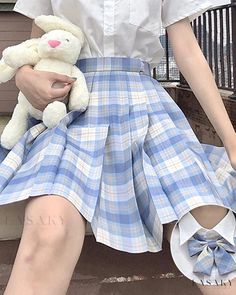 Lasaky - Autumn Plaid Skirt - Classic Half-Skirt for College Uniforms: Foundation Original Student Uniform, Kawaii Skirt, College Uniform, Preppy Skirt, Girls Streetwear, Crewneck Sweatshirt Women, Womens Sweatshirts Hoods, Half Skirt, Girls Uniforms