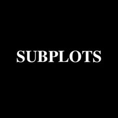 a black background with the words sublots in white letters on top of it