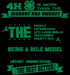 IZA DESIGN custom 4-H club shirts. 4-H Club T-Shirt Design - 4H is About (cool-340i1). Specializing in custom 4-H club shirts for 30 years. 4h Fair, Livestock Quotes, Make Your Own Clothes, Fair Projects