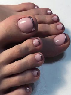 Wedding Toe Nails, Fake Toenails, French Pedicure, Toe Nail Color, Nagel Tips, Nail Type, Toe Nail Designs, Nail Length, Toe Nail Art