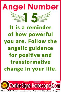 a sign that says, angel number 15 it is a reminder of how powerful you are