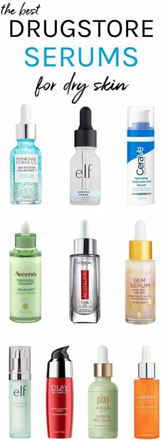 Serums For Dry Skin, Dry Skin Care Routine, Serious Skin Care, Drugstore Skincare, Dry Winter Skin, Routine Tips, Gorgeous Skin, Winter Skin Care