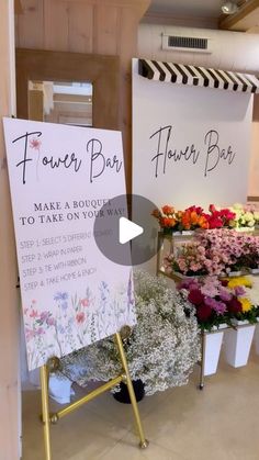 Flawless Functions on Instagram: "🌸The Flower Bar 🌸   A memorable interactive activity for your guests that doubles as a stunning favor they can take home!  Simple perfect  for every occasion! . . .  #flower #flowerbar #babyshower #bridalshower #babyshowerdecoration #bridalshowerdecor #flowerdesign #eventdesign #wedding #weddingtrends #weddibginspiration #bride #babyinbloom #babyinbloombabyshower #loveinbloom #showerfavors #pinkdecor #babygirl #pinkbabyshower" Flower Bouquet Shower Favor, Flower Bar Instructions, Bloom Bar Ideas, Flower Bar Ideas, Bridal Shower Flower Bar, Floral Cart, Bloom Bar, Rose Ideas, Shower Flowers