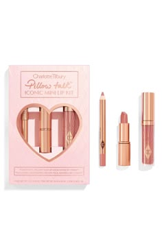 Charlotte Tilbury Lip Set, Charlotte Tilbury Pillow Talk, Face Kit, Lipgloss Lips, Magic Gift, Birkenstock Boston Shearling, Boston Shearling, Pink Pillow, Xmas Wishlist