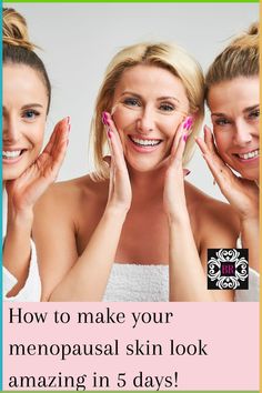 During menopause the skin goes through changes. It's important to be aware of these changes, in order to be able to best care for our skin. Clear Skin Naturally, Beauty Journal, Travel Skincare, Face Care Routine, Unwanted Facial Hair, Best Skin Care Routine, Face Wrinkles, Women Skin, Oil Skin Care