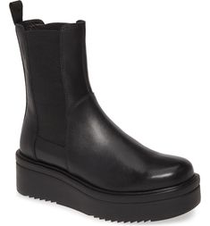 Vagabond Shoemakers Tara Chelsea Boot | Nordstrom Cute Winter Shoes, Winter Shoe Trends, Vagabond Shoemakers, Top Trending Shoes, Vagabond Shoes, Chelsea Boots Style, Chunky Chelsea Boots, Coach Boots, Chelsea Boot Women