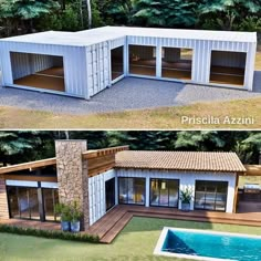 Prefab Home, Container House Design, Container Homes, Shipping Containers