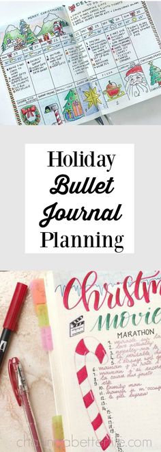 Christmas Bullet Journal Ideas, Bujo Christmas, Christmas Bujo, Christmas Bullet Journal, Bullet Journal Layout Ideas, Journal Layout Ideas, Bullet Journal Christmas, December Bullet Journal, Bullet Journel