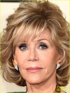 jane lynch jane fonda grammys red carpet 11 Jane Lynch gets all dressed up to attend the 2015 Grammy Awards held at the Staples Center on Sunday (February 8) in Los Angeles. The 54-year-old Glee actress… Jane Fonda Hairstyles, Over 60 Hairstyles, Tapered Haircut, Hair Styles 2017, Penteado Cabelo Curto, Jane Fonda, Fade Haircut, Real Human Hair, Hair Dos