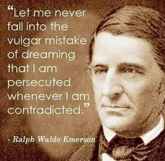 an old photo with a quote from ralph waldo emerson on the subject of this image