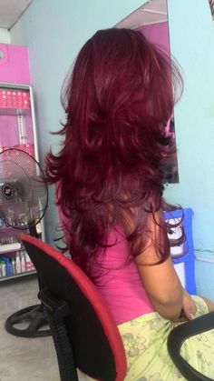 Berry Pink Hair, Hair Fairy, 2024 Hair Color, Half Up Half Down Hairstyle, Down Hairstyle, Dyed Hair Purple, Old Hairstyles