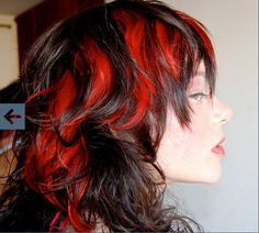 preeettttttyyyy Cool Hair Dye Patterns, Messy Red Hair, Peinados Fáciles Para Cabello Corto, Alternative Hair, Dye My Hair, Hair Dye Colors, Hair Inspiration Color, Cut My Hair