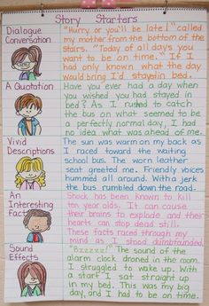 a handwritten poem with children's names and pictures on the page, which is written