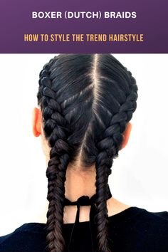 Boxing Braids Tutorial, Boxing Braids Hairstyles, Boxing Hairstyles, Wrestling Hairstyles, Athletic Braids, Gameday Hairstyles, Boxer Braids Tutorial, Boxing Braids