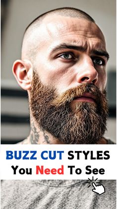 Descubre los 15 estilos de corte rapado hombre que están marcando tendencia este año. Desde opciones clásicas hasta versiones modernas, estos cortes son ideales para quienes buscan un look fresco, práctico y lleno de estilo. Perfecto para cualquier ocasión, encuentra el estilo rapado que mejor se adapte a ti. Long Buzz Cut, Buzz Cut With Beard, Buzz Cut For Men, Men's Hipster Style, Buzz Cuts, Men's Short Hair, Mens Fashion Rugged, Mens Haircuts Fade