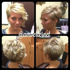 ✂Who loves pixies? @nothingbutpixies Instagram photo | Websta (Webstagram) Pixie Mohawk, Wedding Curls, Curly Pixie Hairstyles, Asymmetrical Hairstyles, Spiky Hair, Cute Haircuts