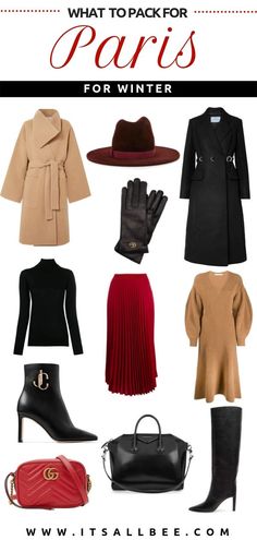 What to pack for Paris in Winter - Tips on essential items for your Paris packing list for winter - What to wear in Paris in December, January, February. What shoes to pack for Paris in Winter. What coat to wear in Paris. Paris outfit ideas #packingtip #travel #Paris #outits #europe #winter #french #peacoat #style #travelstyle Packing List For Paris, Paris Winter Outfit, Winter France, What To Pack For Paris, Capsule Clothing, Paris In Winter, Winter Babies, Paris Packing List, Paris In December