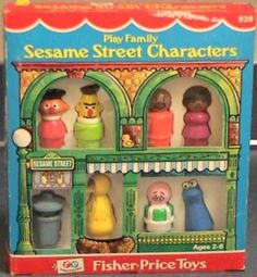 a play family sesame street characters fisher price toys