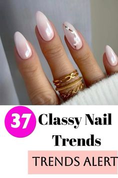 Classic Nails With A Twist, Classy Gel X Nail Designs, Fun Elegant Nails, Neutral Pretty Nails, Classy But Fun Nails, Business Nails Professional, Simple Elegant Nail Designs, Proposal Nails Ideas